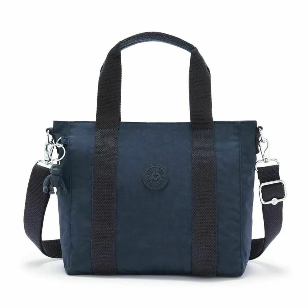 Kipling Asseni Mini Tote Bag in Blue Bleu 2